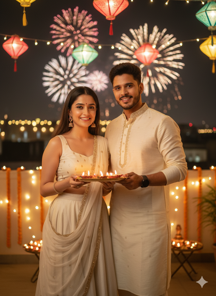 Diwali lanterns