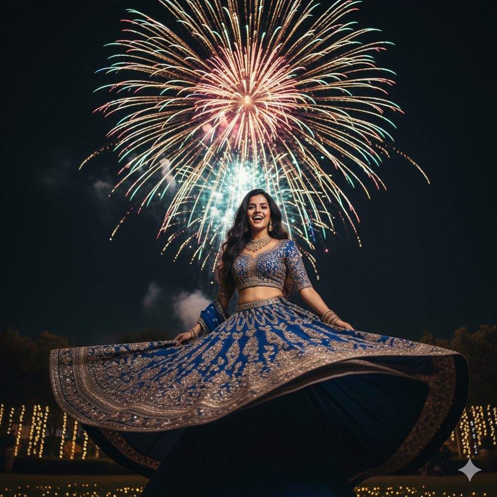 Twirl Firework Shot