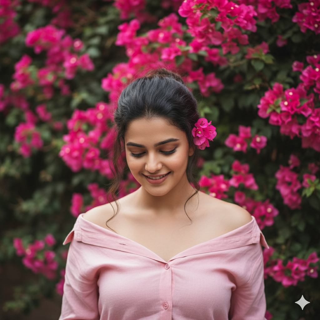 Bougainvillea Bloom Portrait