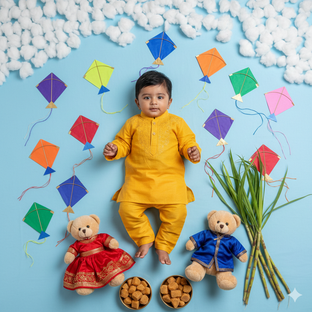 Kids Sankranti photoshoot